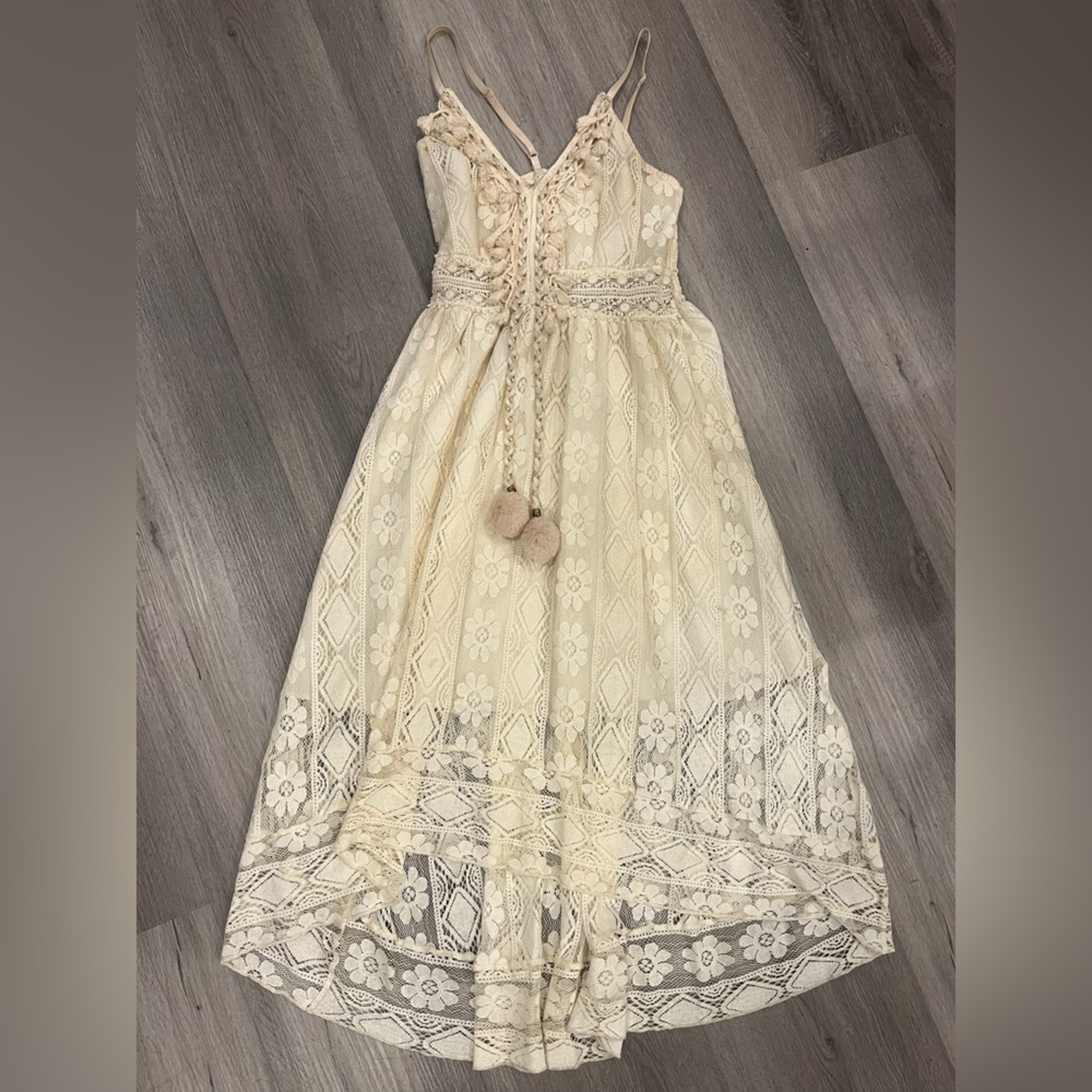 Authentic Handmade lace dress purchased in Burano, Italy 🇮🇹